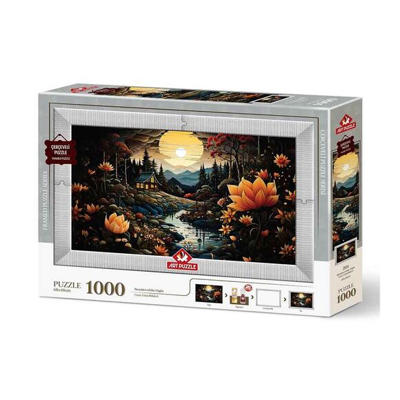 Art Puzzle 1000 Parça Çerçeveli Puzzle Gece Güzellikleri 5666 68X48 Cm