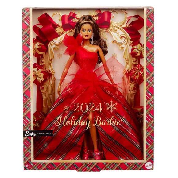 Barbie 2024 Mutlu Yıllar Bebeği - Kumral HRM63