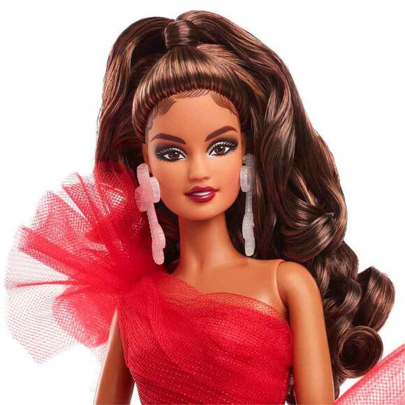 Barbie 2024 Mutlu Yıllar Bebeği - Kumral HRM63
