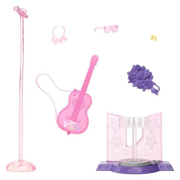 Barbie 65. Yıl Deluxe Kariyer Bebekleri - Pop Yıldızı HRG43