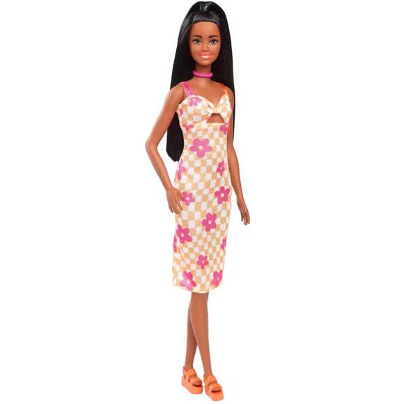 Barbie Büyüleyici Parti Bebekleri - Çiçekli Elbiseli HYT91