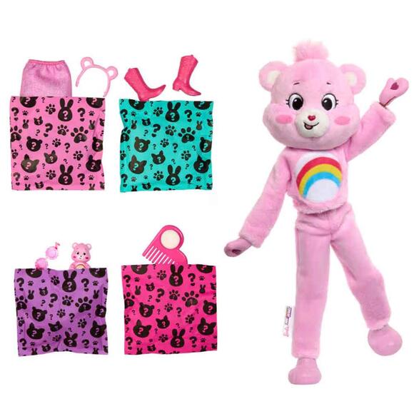 Barbie Cutie Reveal Care Bear Serisi - Pembe JCN95