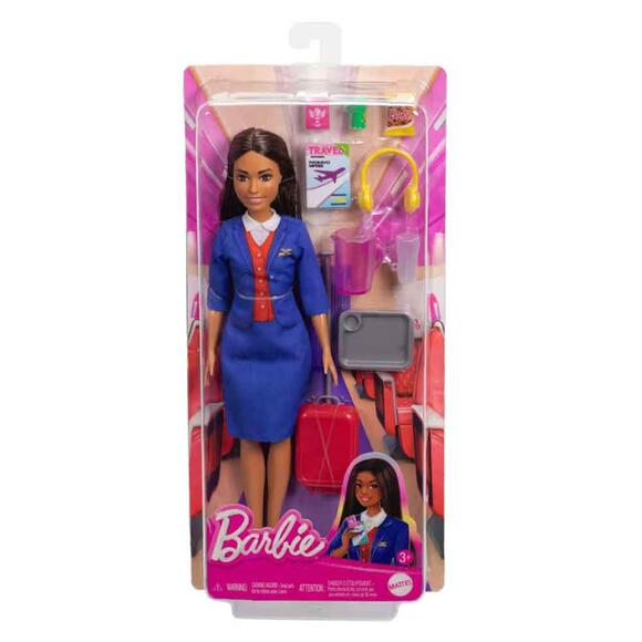 Barbie Hostes Bebek ve Aksesuarları HYT60