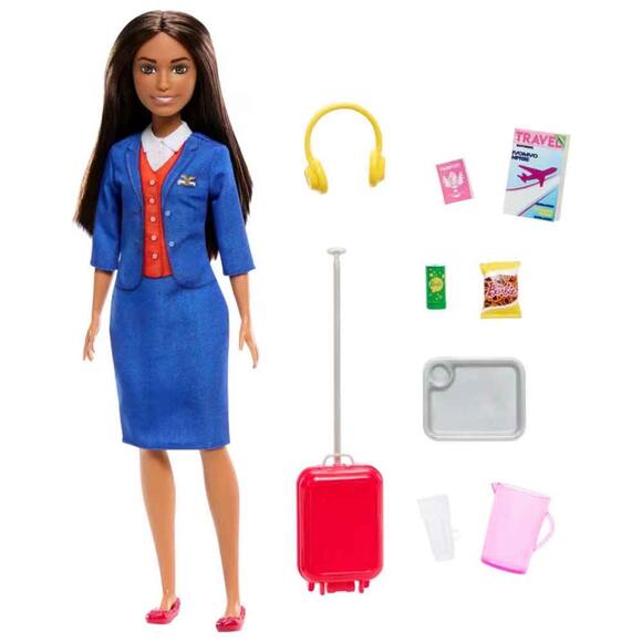 Barbie Hostes Bebek ve Aksesuarları HYT60