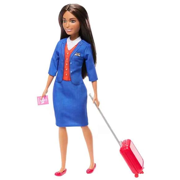 Barbie Hostes Bebek ve Aksesuarları HYT60