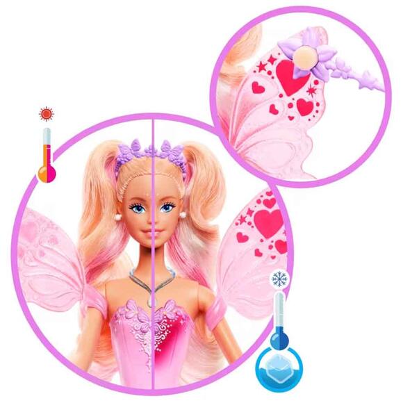 Barbie Renk Değiştiren Peri Kızı Bebek JCP76