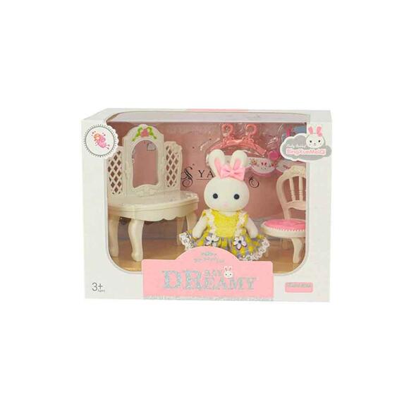 Bay Dreamy Mini Tavşan Aksesuarlı Şifonyer Seti 6621-1