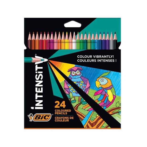 Bic Color Up Üçgen Kuru Boya Kalemi 24 Renk 950528