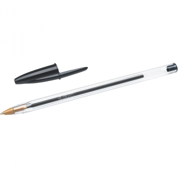 Bic Cristal Medium 1.0mm Tükenmez Kalem Siyah 10'lu Poşet