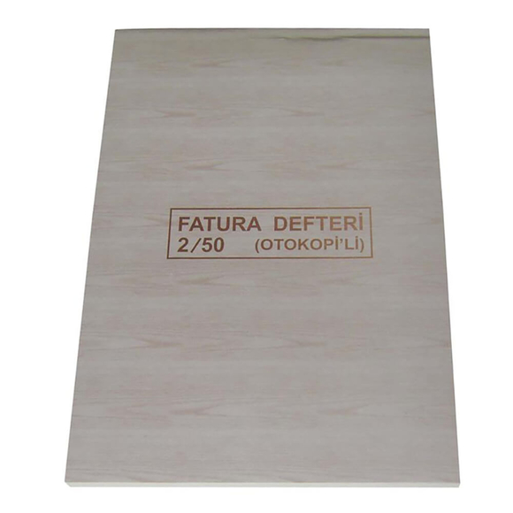 Dilman Fatura Defteri 2/50 Otokopili