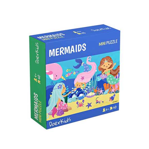 Doerkids Deniz Kızı Mini Puzzle
