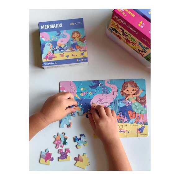 Doerkids Deniz Kızı Mini Puzzle