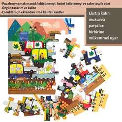 Doerkids DoerKids Park Ara-Bul Yer Puzzle - Thumbnail