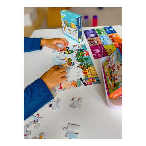 Doerkids Kar Eğlencesi Mini Puzzle
