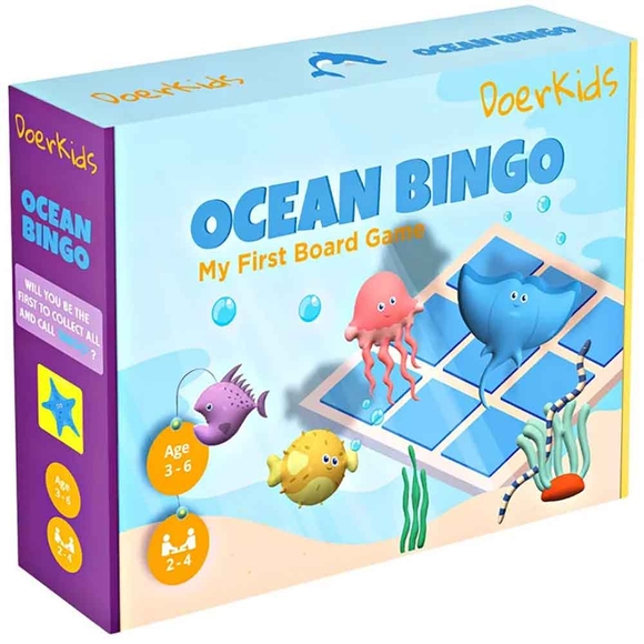 Doerkids Okyanus Temalı Bingo
