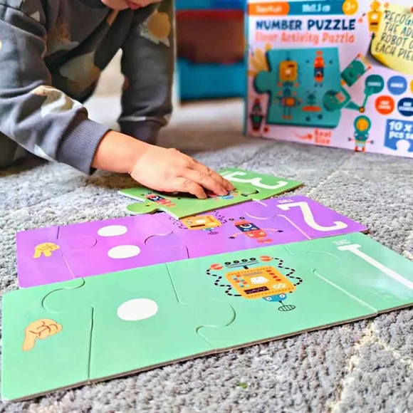 Doerkids Sayılar Jumbo Yer Puzzle