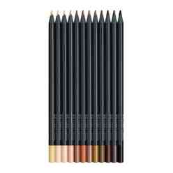 Faber Black Edition Boya Kalemi 12 Renk Skin Tones 5171116414000 - Thumbnail