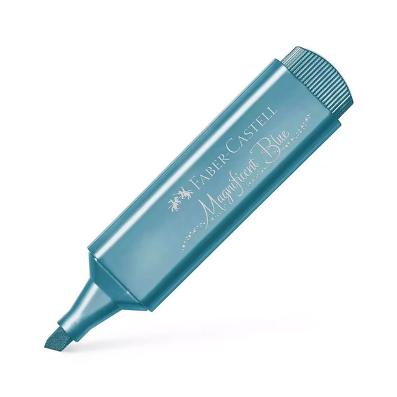 Faber Castell Fosforlu Kalem Metalik Renk Mavi 154647
