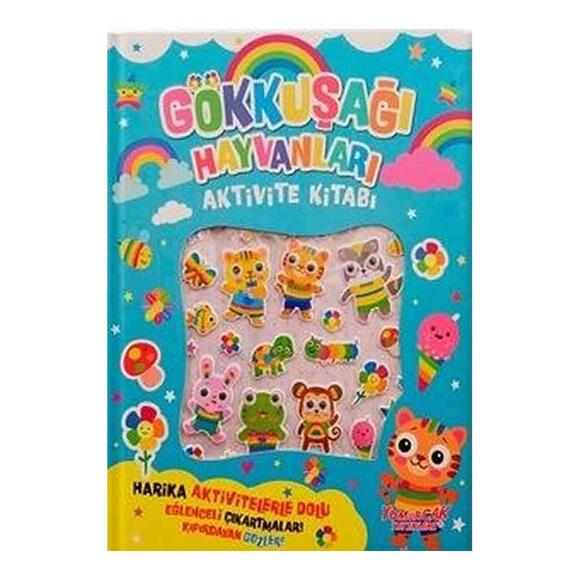 Gökkuşağı Hayvanları Aktivite Kitabı