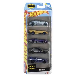 Hot Wheels 5’li Batman Araba Seti JDR18 - Thumbnail