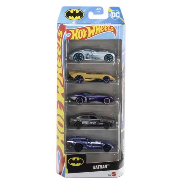 Hot Wheels 5’li Batman Araba Seti JDR18
