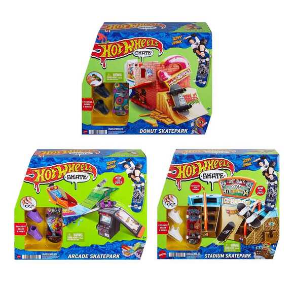 Hot Wheels Skate Parmak Kaykay Macerasına Başlangıç Setleri HGT91