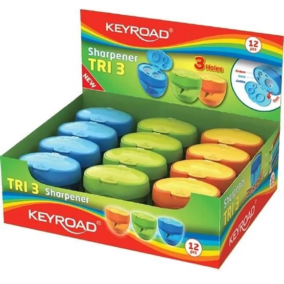 Keyroad 3 Hazneli Kalemtraş KR971431