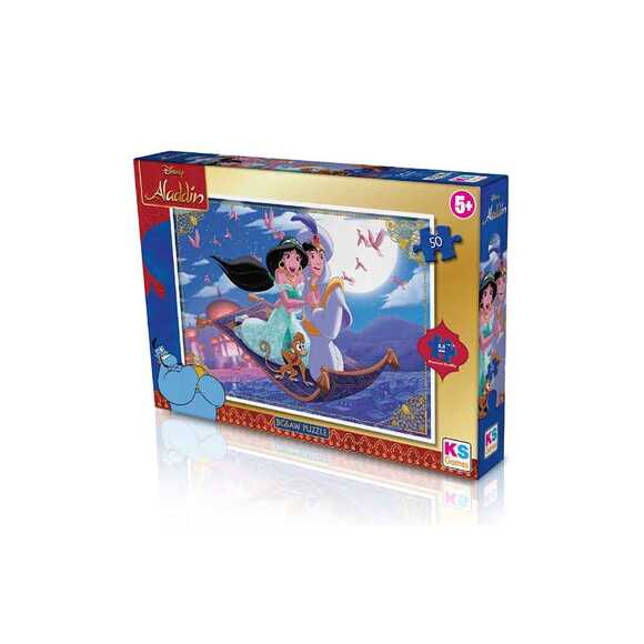 KS Puzzle ALD709 Aladdın Çocuk Puzzle 50 Parça 34X48 Cm