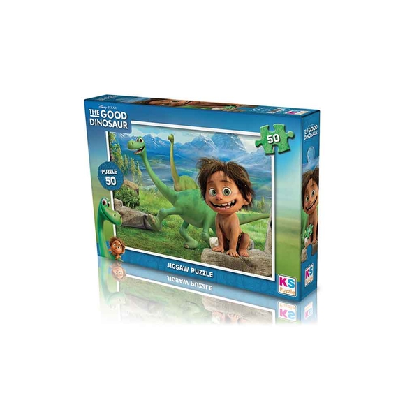 KS Puzzle Good Dinosaur Çocuk Puzzle 50 Parça GD709