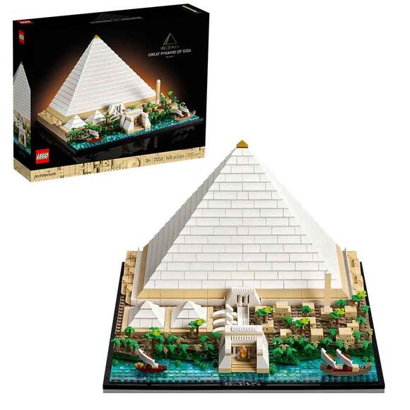 Lego Architecture Mimari Simgeler Koleksiyonu: Keops Piramidi 21058 (1476 Parça)