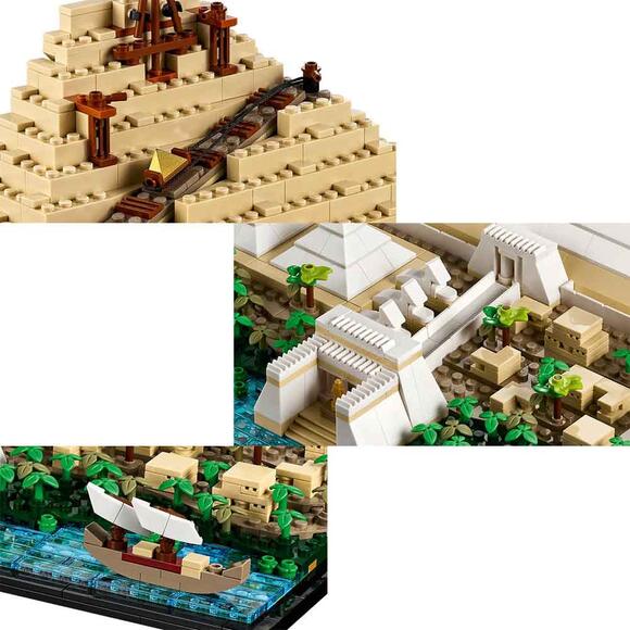 Lego Architecture Mimari Simgeler Koleksiyonu: Keops Piramidi 21058 (1476 Parça)