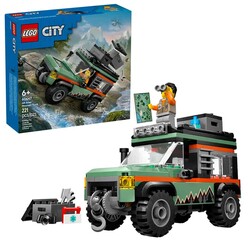 Lego City 4x4 Arazi Dağ Arabası 60447 - Thumbnail