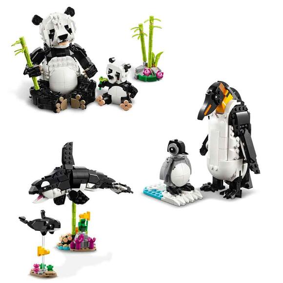 Lego Creator 3’Ü 1 Arada Vahşi Hayvanlar Panda Ailesi 31165