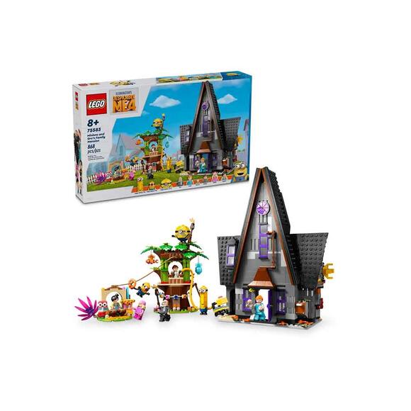 Lego Despicable Me 4 Minyonlar ve Gru’nun Aile Köşkü 75583