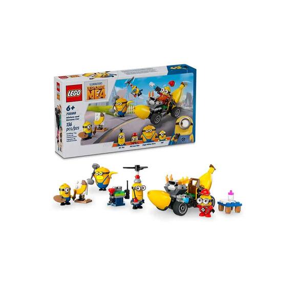 Lego Despicable Me 4 Minyonlar ve Muz Araba Oyuncağı 75580