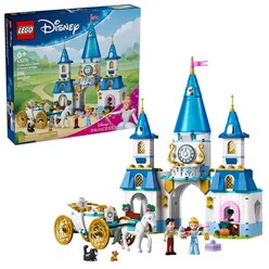 Lego Disney Sindirella Şato ve At Taşıyıcı 43275 - Thumbnail