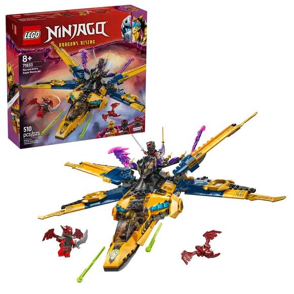 Lego Ninjago Ras Ve Arin’İn Süper Fırtına Jeti 71833