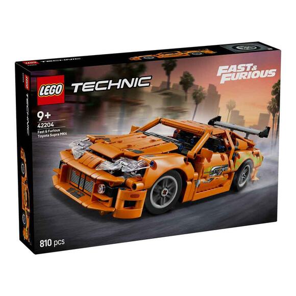 Lego Technic Fast and Furious Toyota Supra MK4 42204