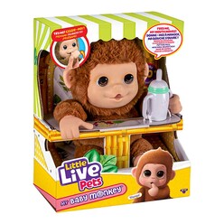 Little Live Pets Yavru Maymun 26613 LP500000 - Thumbnail