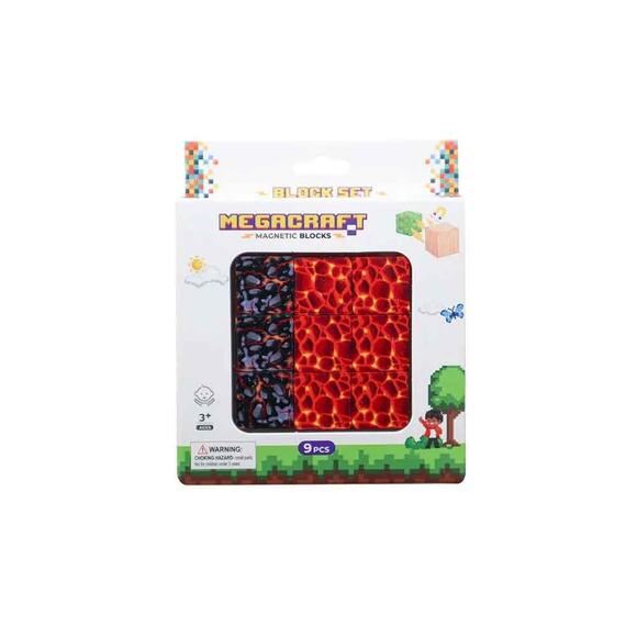 Megacraft 9 Parça Lav Magma Blok