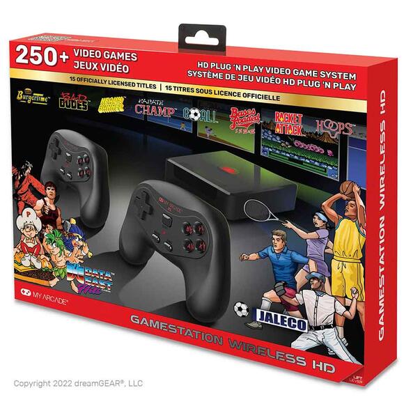 My Arcade Gamestation Wireless With Data East And Jaleco Hits 250+ Games In 1 DGUNL-4144