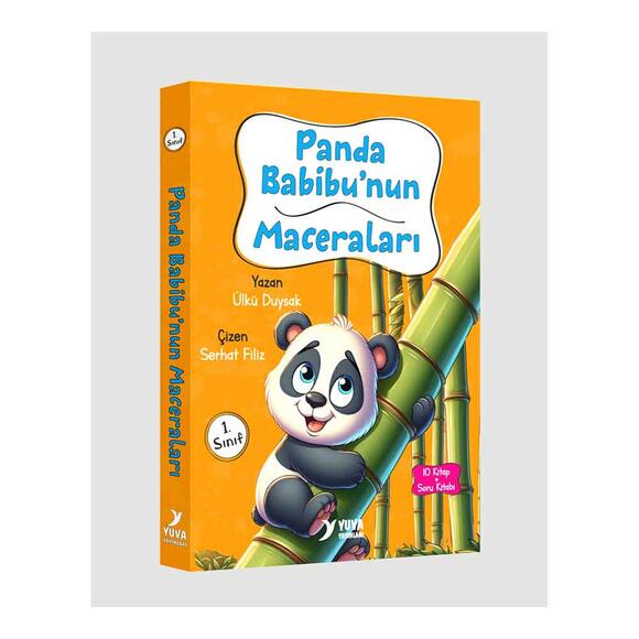 Panda Babibunun Maceraları - 10 Kitap (1.Sınıf Düz)