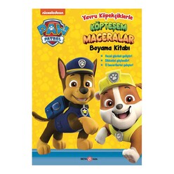 Paw Patrol Yavru Köpekçiklerle Köpteşem Maceralar Boyama Kitabı - Thumbnail