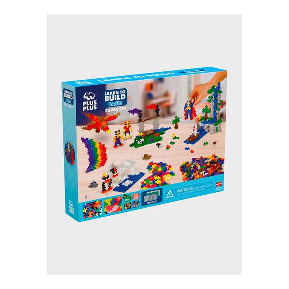 Plus-Plus Learn To Build Basic Super Set 1200 Parça PP-3811