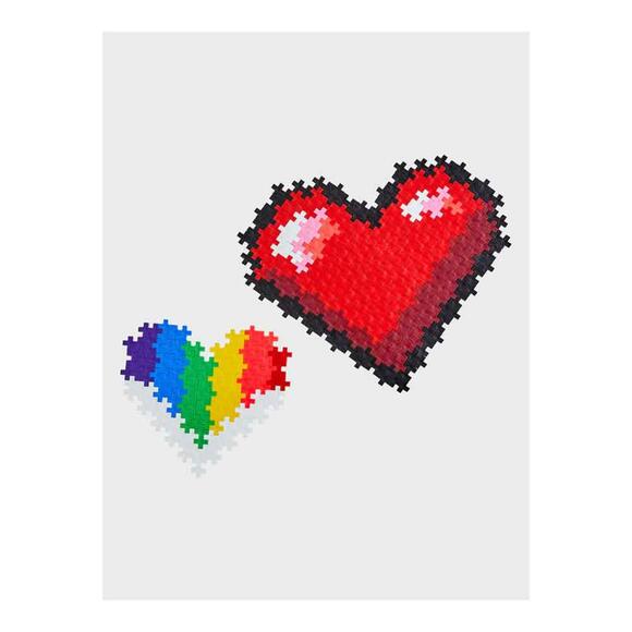 Plus-Plus Puzzle By Number Hearts 250 Parça PP-3911