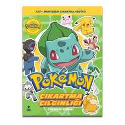 Pokemon Bulbasaur - Çıkartma Çılgınlığı Etkinlik Kitabı - Thumbnail