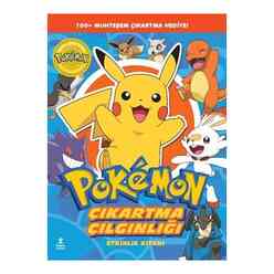 Pokemon Pikachu - Çıkartma Çılgınlığı Etkinlik Kitabı - Thumbnail