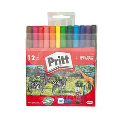 Pritt 1687976 Keçeli Kalem 12 Renk - Thumbnail