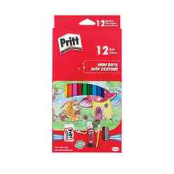 Pritt Silinebilir Pastel Boya 12 Renk - Thumbnail