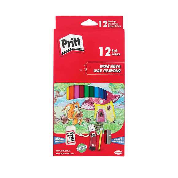 Pritt Silinebilir Pastel Boya 12 Renk